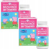 Witaminki Peppa Musujące Witaminy i Minerały dla Dzieci Pyszne do ssania