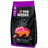 Pan Mięsko Karma sucha dla kota Cielęcina z krewetkami chrupki 400g