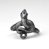 Covetous Serpent | Średnica 16 mm | Metal | Pierścień | Dark Souls