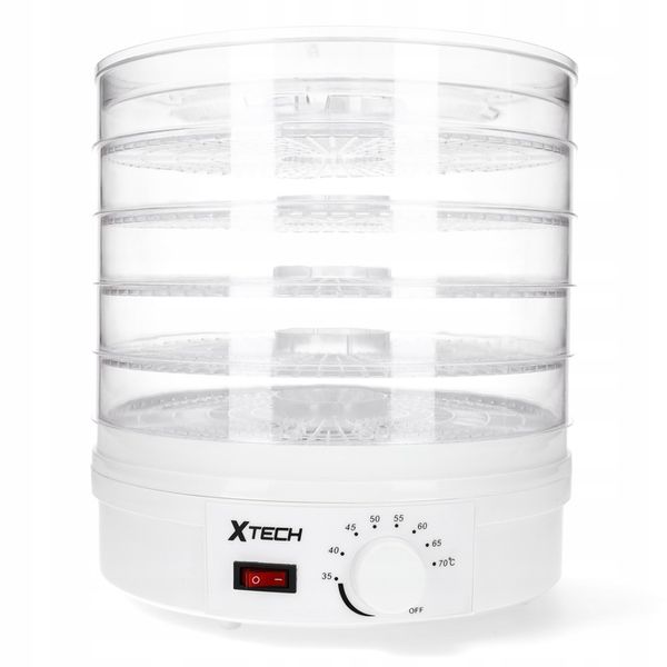 SUSZARKA SPOŻYWCZA DO GRZYBÓW OWOCÓW WARZYW ZIÓŁ ŻYWNOŚCI 600W 5 POZIOMÓW zdjęcie 4