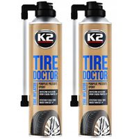 2X K2 TIRE DOCTOR KOŁO ZAPASOWE W SPRAYU 500ML 2 SZT DO OPON