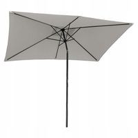 Parasol ogrodowy ochrona UV60 ANTRACYT prostokątny XL 3x2m regulacja kąta
