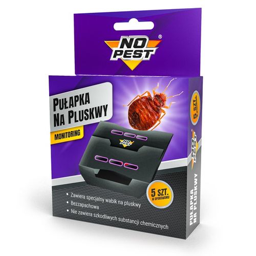 SILNA PUŁAPKA LEPOWA NA PLUSKWY PRZECIWKO PLUSKWOM WABIK 5 SZTUK NO na Arena.pl