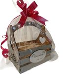 ZESTAW PUSTY KOSZ PREZENTOWY DEDYKACJA GRAWER K169