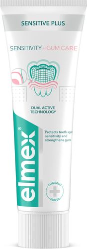 ELMEX SENSITIVE PLUS SENSITIVITY GUM CARE PASTA DO ZĘBÓW 75 ML na Arena.pl