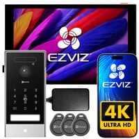 Wideodomofon WiFi EZVIZ HP7 PRO EZVIZ 2-Żyłowy 4K Furtka Brama Kod