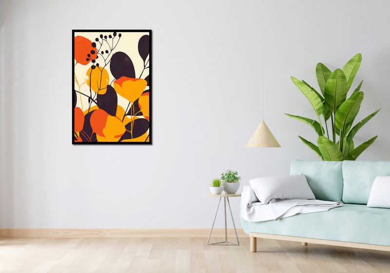 Plakat 68x98cm Ogrodowa Paleta zdjęcie 4