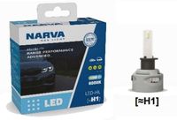 2X ŻARÓWKI LEDOWE LED H1 RPA NARVA RANGE POWER ADVANCED 6000K 12V/24V