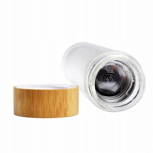 BUTELKA SZKLANA TERMICZNA Z ZAPARZACZEM FILTREM BIDON NA WODĘ KAMILLE na Arena.pl