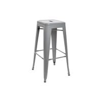 Emaga Taboret DKD Home Decor 43 x 43 x 76 cm Szary Metal