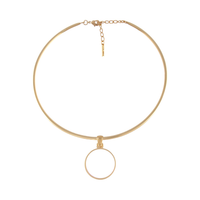 Obroża z emaliowanym plasterkiem (C25/LAT/103AU)