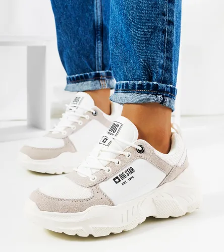 Białe sneakersy Big Star JJ274288 41 na Arena.pl