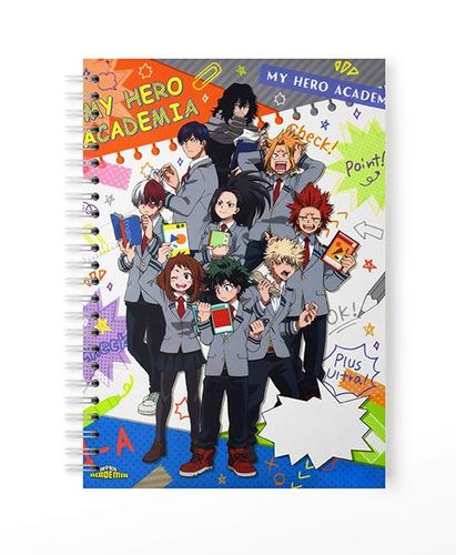 Zeszyt A5 100 stron w kratkę My Hero Academia na Arena.pl