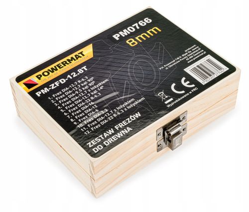 Frezy KSZTAŁTOWE Do Drewna 12 EL Frez Do Frezarki na Arena.pl