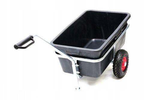 Wózek OGRODOWY transportowy dwukołowy Taczka 135L na Arena.pl