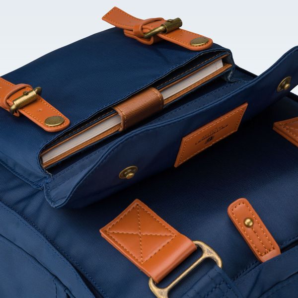 plecak ptn gamma-0374 navy-brown zdjęcie 7