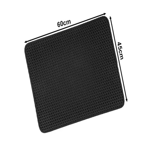 Mata wycieraczka pod kuwetę dla kota na żwirek 45x60cm duża oczka 0.55 na Arena.pl