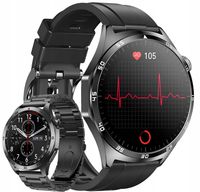 ZEGAREK MĘSKI SMARTWATCH AMOLED 440 EKG POMIAR CUKRU CIŚNIENIE TEMPERATURA