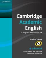 CAMBRIDGE ACADEMIC ENGLISH ADVANCED. STUDENT'S BOOK MARTIN..