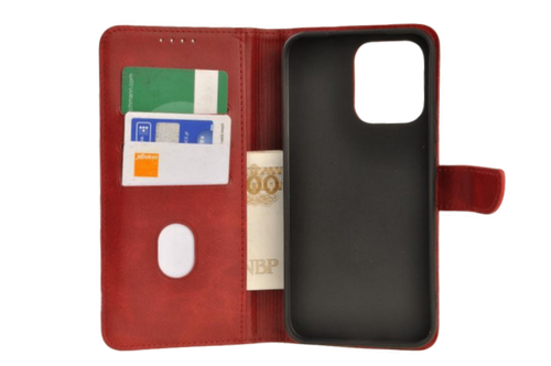 Etui portfel Wallet do Oppo A6 Pro 5G czerwony na Arena.pl