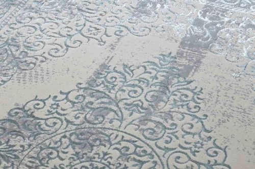 RUG/LU/IONA/ROSETTE/BLUE+CREAM/120x170 na Arena.pl