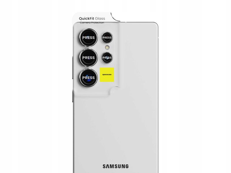 Spacecase Quickfit Camera Galaxy S25 Ultra Silver zdjęcie 4