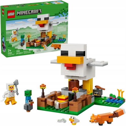 21585 - lego minecraft - farma kurczaków na Arena.pl