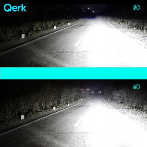 ŻARÓWKI LED H4 QERK E4 RETROFIT 120W 6000K MOCNE CANBUS ODCIĘCIE na Arena.pl