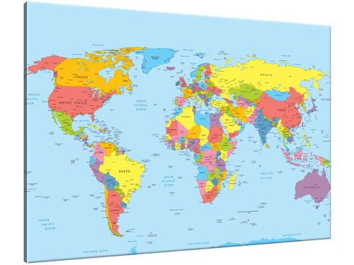 Obraz Mapa świata 100x70 PRODUCENT na Arena.pl