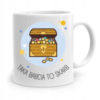 Kubek Dla Babci Na Urodziny Taka Babcia To Skarb Z Nadrukiem Ze Zdjęciem