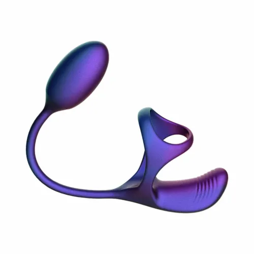 hueman halo orbit - fioletowy pierścień intymny z funkcją wibracji na Arena.pl