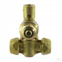 Uchwyt Dyszy Podwójny Mosiądz 1/4" IG 7561712A