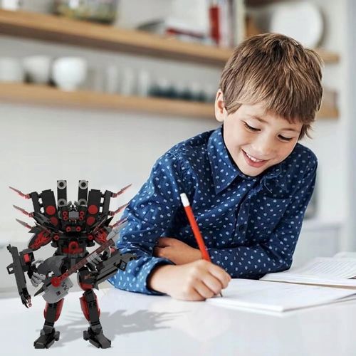 SKIBI TOILET TOY BRICKS SERIES KLOCKI BUDOWLANE, TOILET MAN SPEAKER MAN na Arena.pl