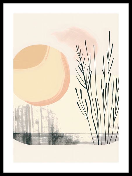 Plakat 67,5x95cm Pastelowy Wschód zdjęcie 3