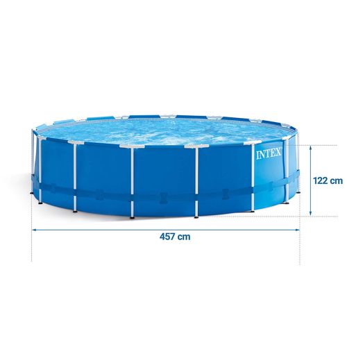 Basen ogrodowy stelażowy 457 x 122 cm 21w1 INTEX 28242 na Arena.pl