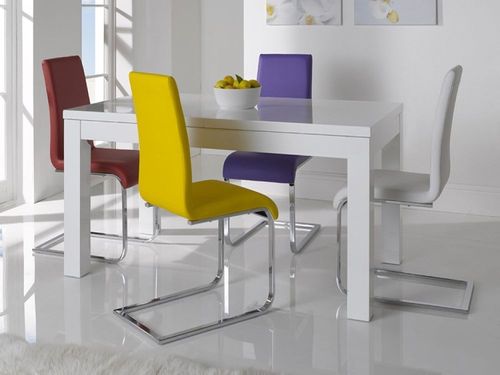 Stół GALAXY biały 140/170/200 - MDF na Arena.pl