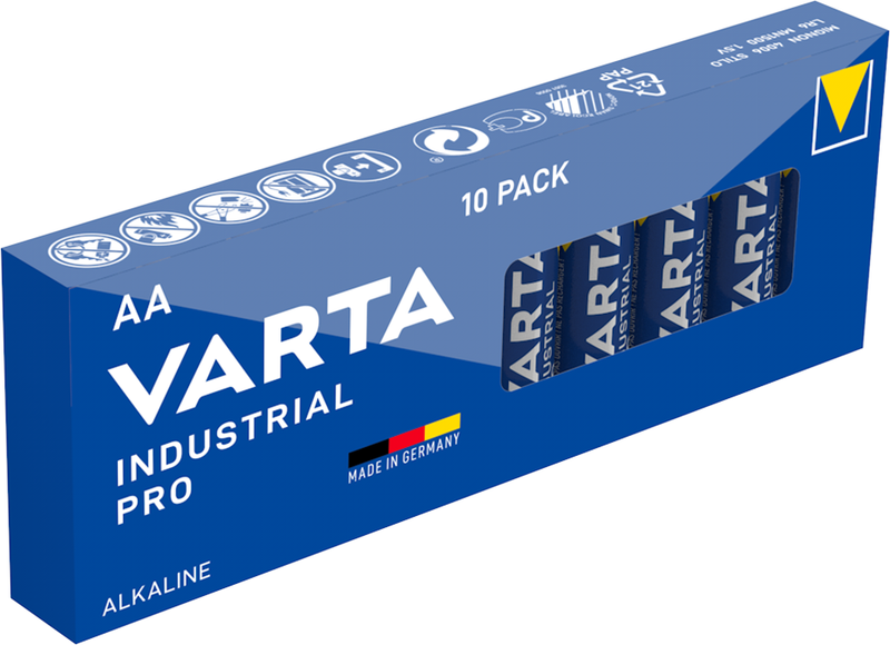 Baterie VARTA Industrial Pro AA 1,5V R3 LR03 Alkaliczne 10 szt. zdjęcie 1