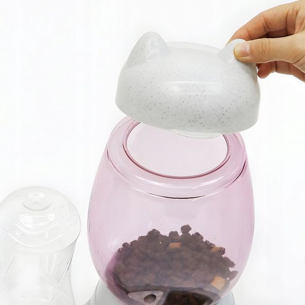 PODAJNIK WODY I KARMY AUTOMATYCZNY MISKA DLA KOTA I PSA DOZOWNIK 2W1 POIDŁO zdjęcie 2