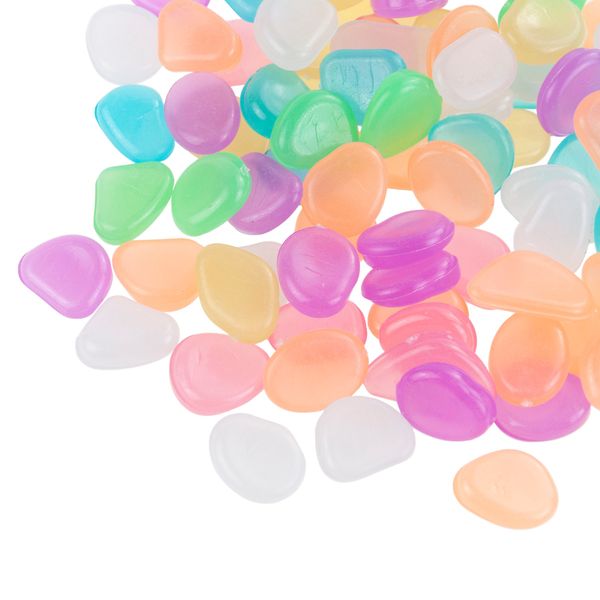 KAMIENIE ŚWIECĄCE FLUORESCENCYJNE KAMYKI 100SZT zdjęcie 7