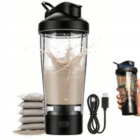 SZEJKER ELEKTRYCZNY DO BIAŁEK NA SIŁOWNIĘ 450ML SHAKER ELEKTRYCZNY