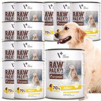 Mokra karma dla psów dorosłych indyk Raw Paleo 12 x puszka 800g