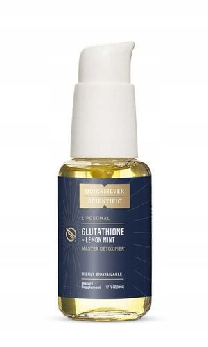 QUICKSILVER Liposomal Glutathione + Lemon Mint EU (50 ml) na Arena.pl