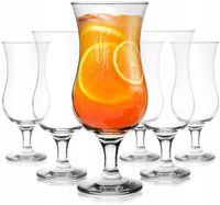 Kieliszki szklanki na stopce do drinków piwa koktajli wody koktajlowe 420ml