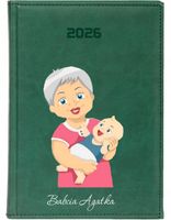 PERSONALIZOWANY PLANER kalendarz A4 2026 TYGODNIOWY na dzień babci