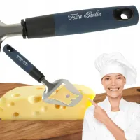 NÓŻ NIERDZEWNY DO KROJENIA PLASTRÓW ŁOPATKA DO PODAWANIA SERA SERÓW