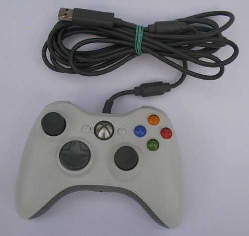 BIAŁY PRZEWODOWY PAD XBOX 360 PC ORYG. MICROSOFT na Arena.pl