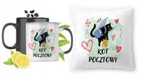 Kotki Zestaw Kubek Magiczny + Poduszka Z Nadrukiem Ze Zdjęciem