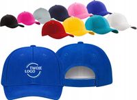 Dziecięca Czapka 6 panelowaTWÓJ HAFT LOGO NAPIS firmowa reklamowa 20 szt