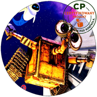 Opłatek na tort Wall-e