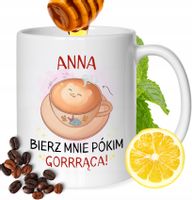 Kubek Dla Anny Koleżanki Przyjaciółki Prezent Z Nadrukiem Biały 330Ml
